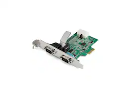 StarTech.com - StarTech 2 Port PCIe RS232 Serial Adapter Card PEX2S953