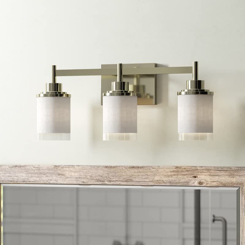 Left. Comfort Essence - Pack Frosted Glass Lamp Shade Covers n Height n Diameter n Fitter Cylinder Light Fixture Lampshade Replacem.