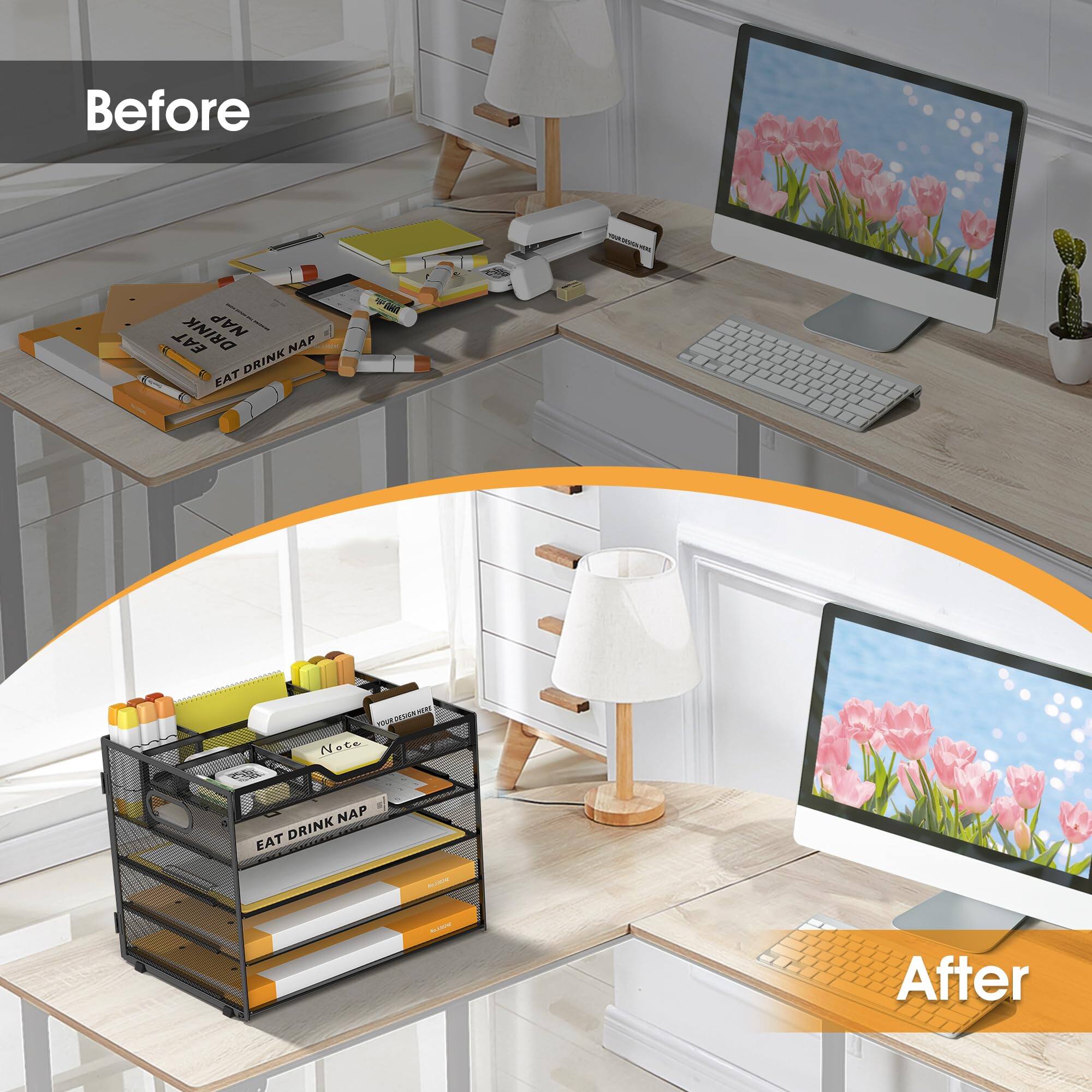 Before: DRINK NAP EAT NAP DRINK EAT

After: EAT DRINK NAP