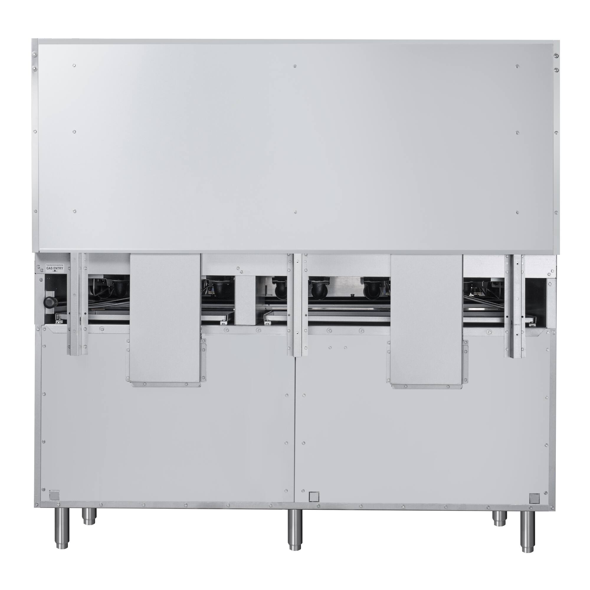 Alt View 8. Koolmore - 60 in. 10 Burner Commercial LP Range with Oven in Stainless-Steel (KM-CR60-LP) - Stainless Steel.