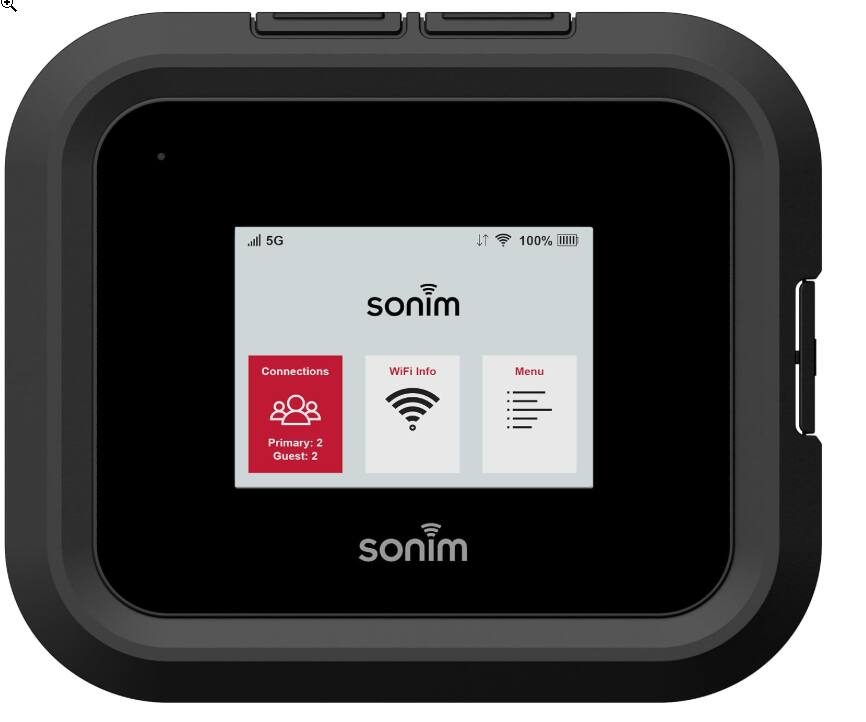 A
5G
100%
sonim
Connections
WiFi Info
Menu
Primary: 2
Guest: 2
sonim