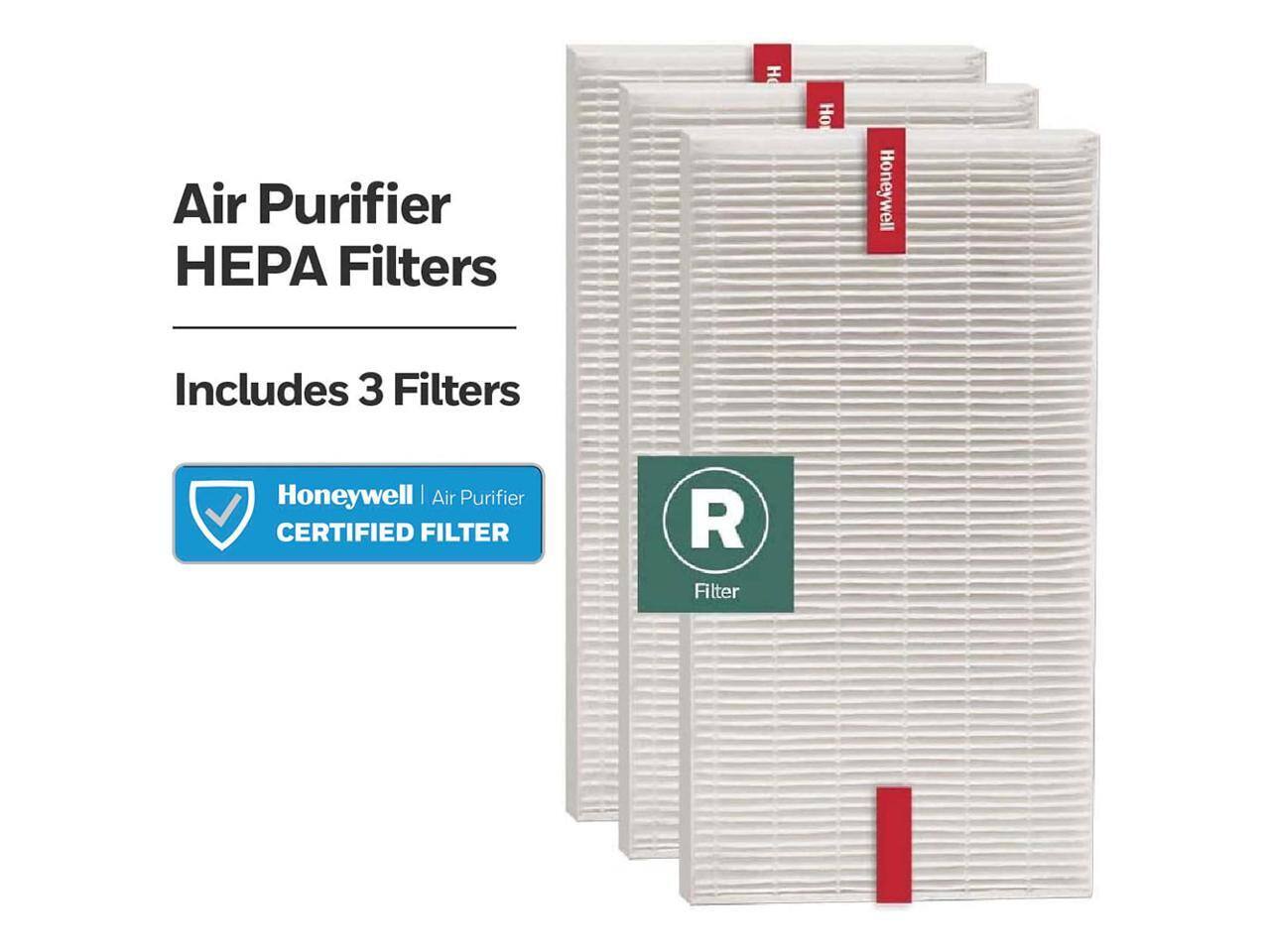 Air Purifier HPA Filters  
Honeywell  
Includes 3 Filters  
Honeywell | Air Purifier CERTIFIED FILTER  
R Filter