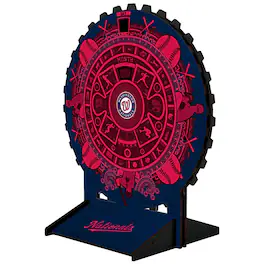 Fan Creations - Washington Nationals Aztec Circle Desk Calendar - Multicolor