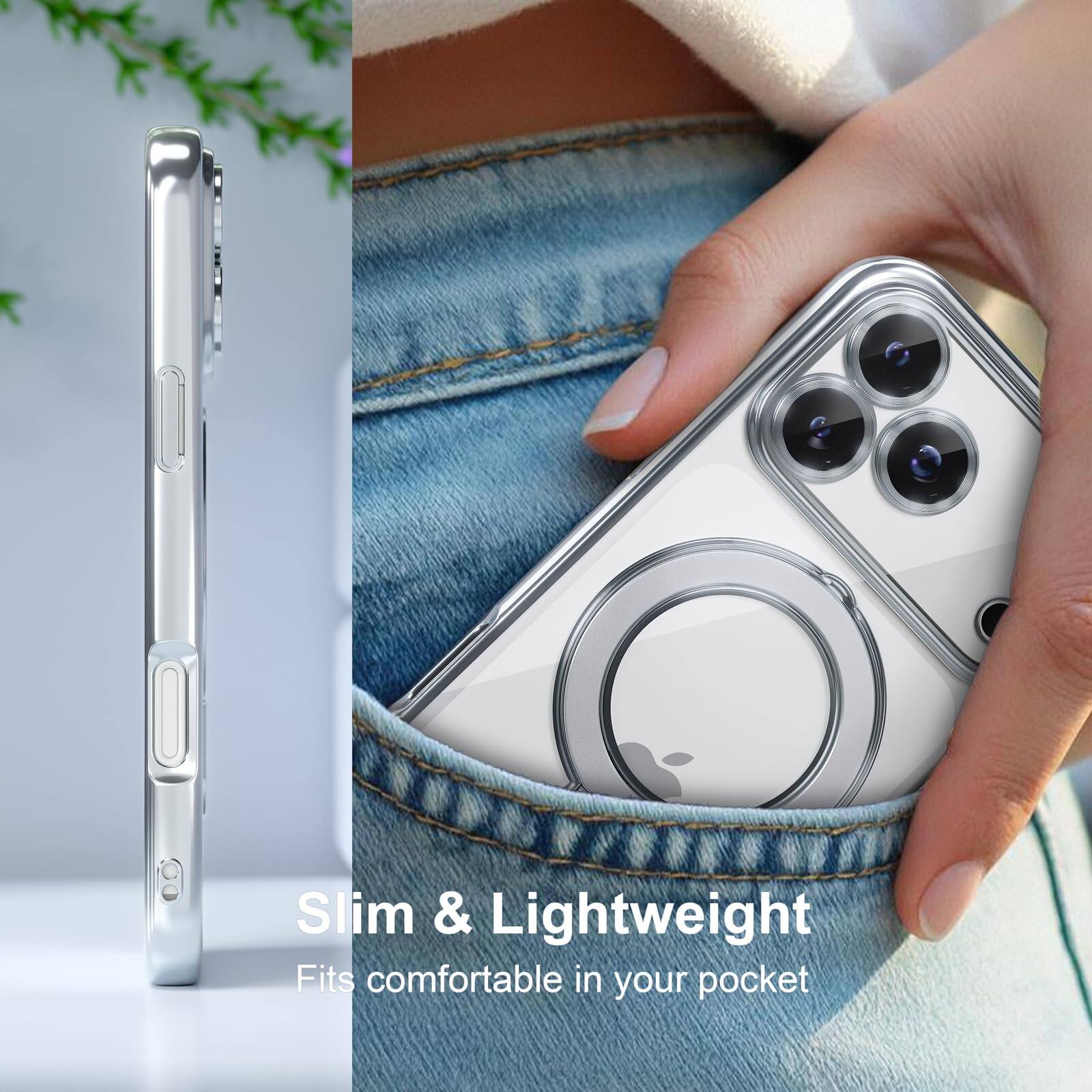 Slim & Lightweight  
Fits comfortably in your pocket