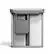 Alt View 2. simplehuman - 58L sensor recycler with voice and motion control, brushed stainless steel - Brushed.