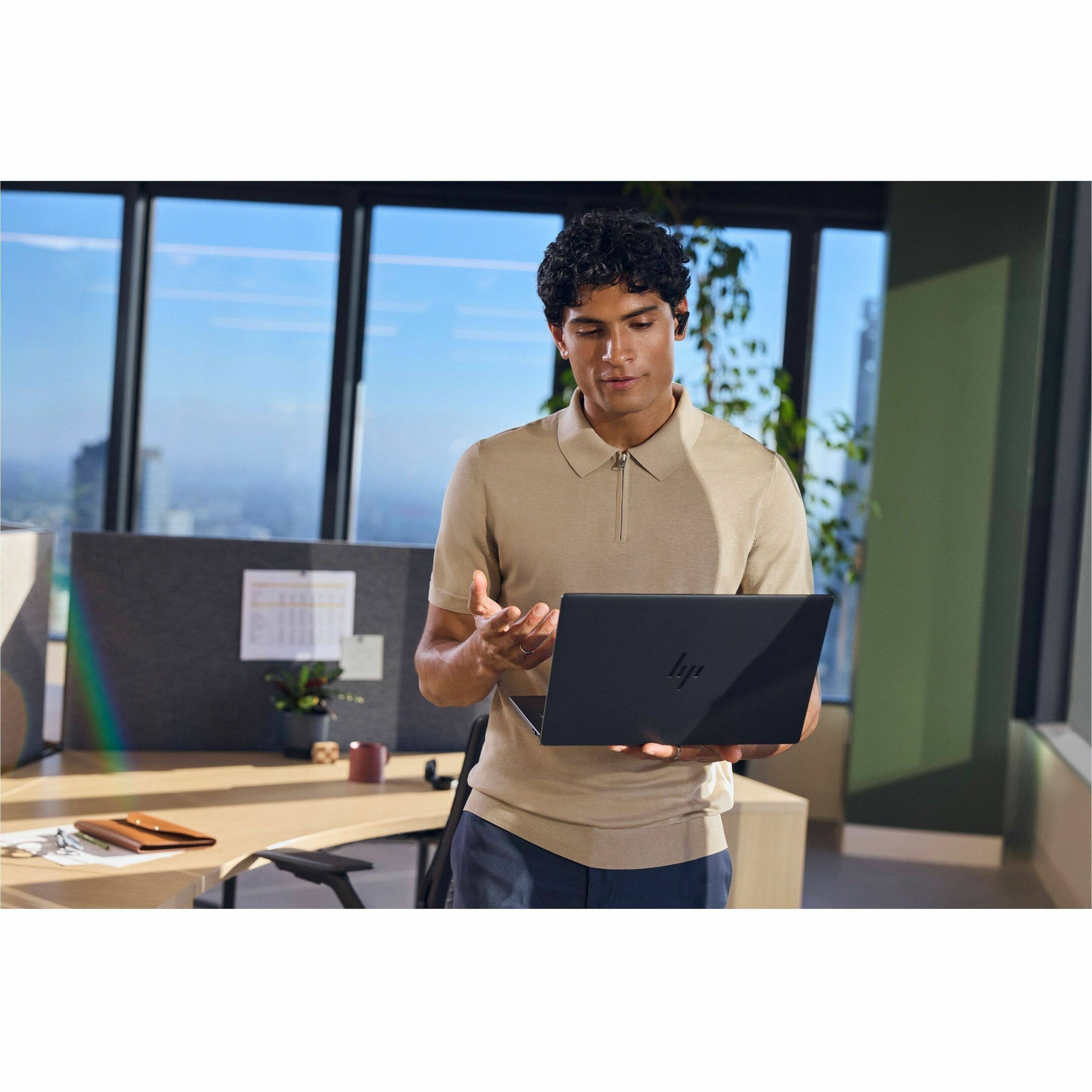 Alt View 26. HP - EliteBook X G2i 14" IPS 1920 x 1200 (WUXGA) Touch Screen Laptop - Intel Core Ultra 7 with 32GB Memory - 512 GB SSD - Atmospheric Blue, Blue.