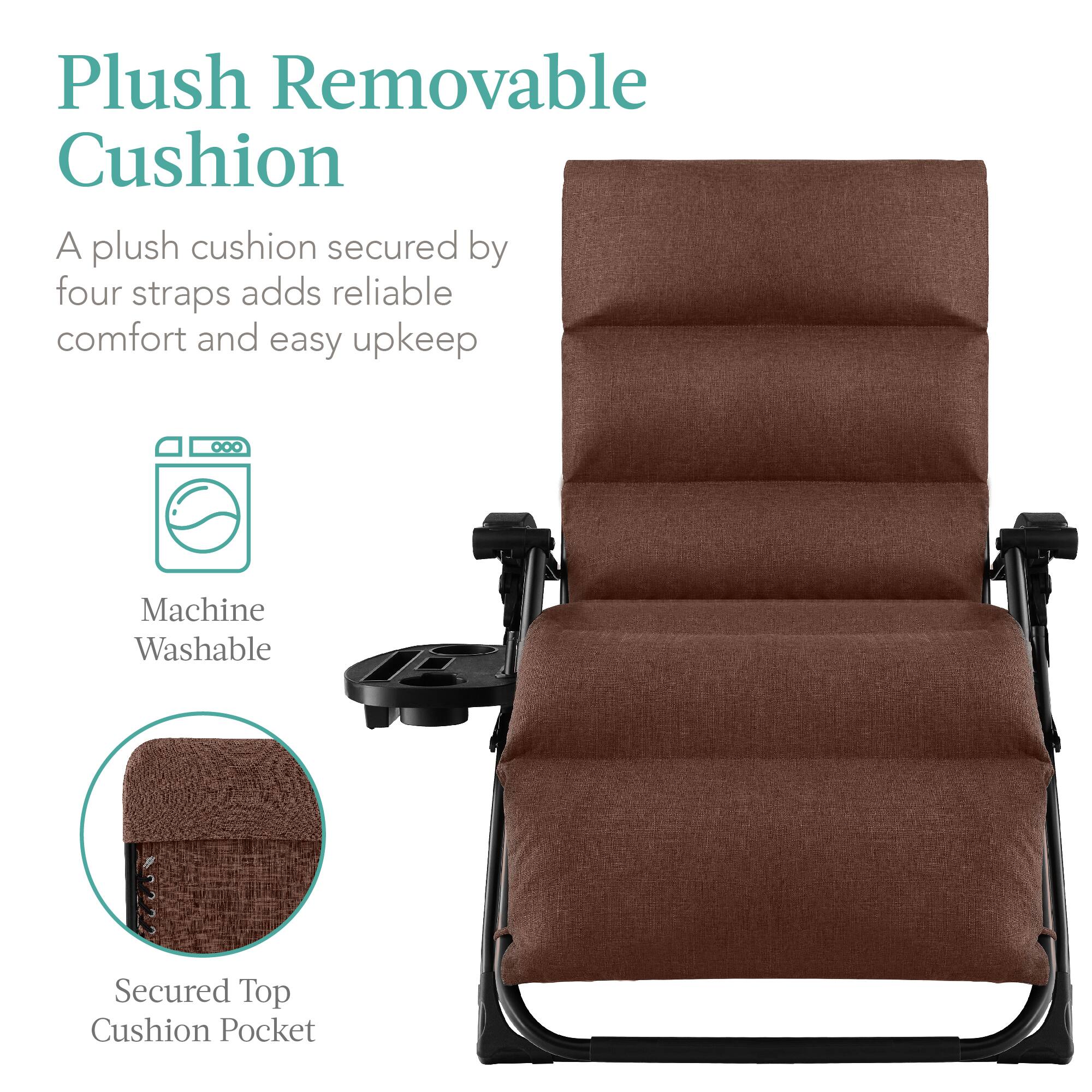 Plush Removable Cushion

A plush cushion secured by four straps adds reliable comfort and easy upkeep

Machine Washable

Secured Top Cushion Pocket
