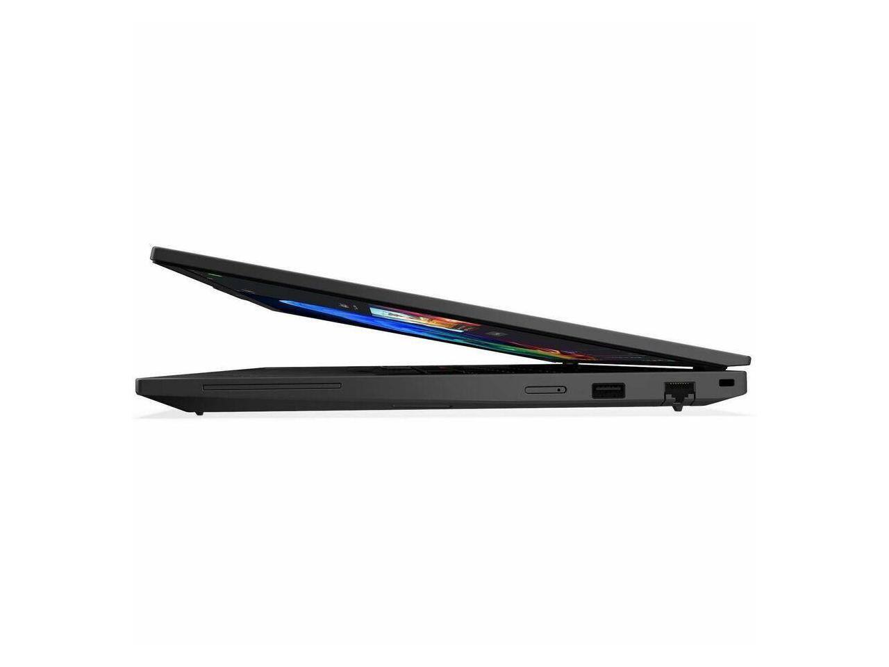 Alt View 3. Lenovo - Lenovo ThinkPad T16 Gen 4 16" Touch - Intel Core Ultra 7 265U - 32 GB - 1 TB SSD - Windows 11 Pro - Black.