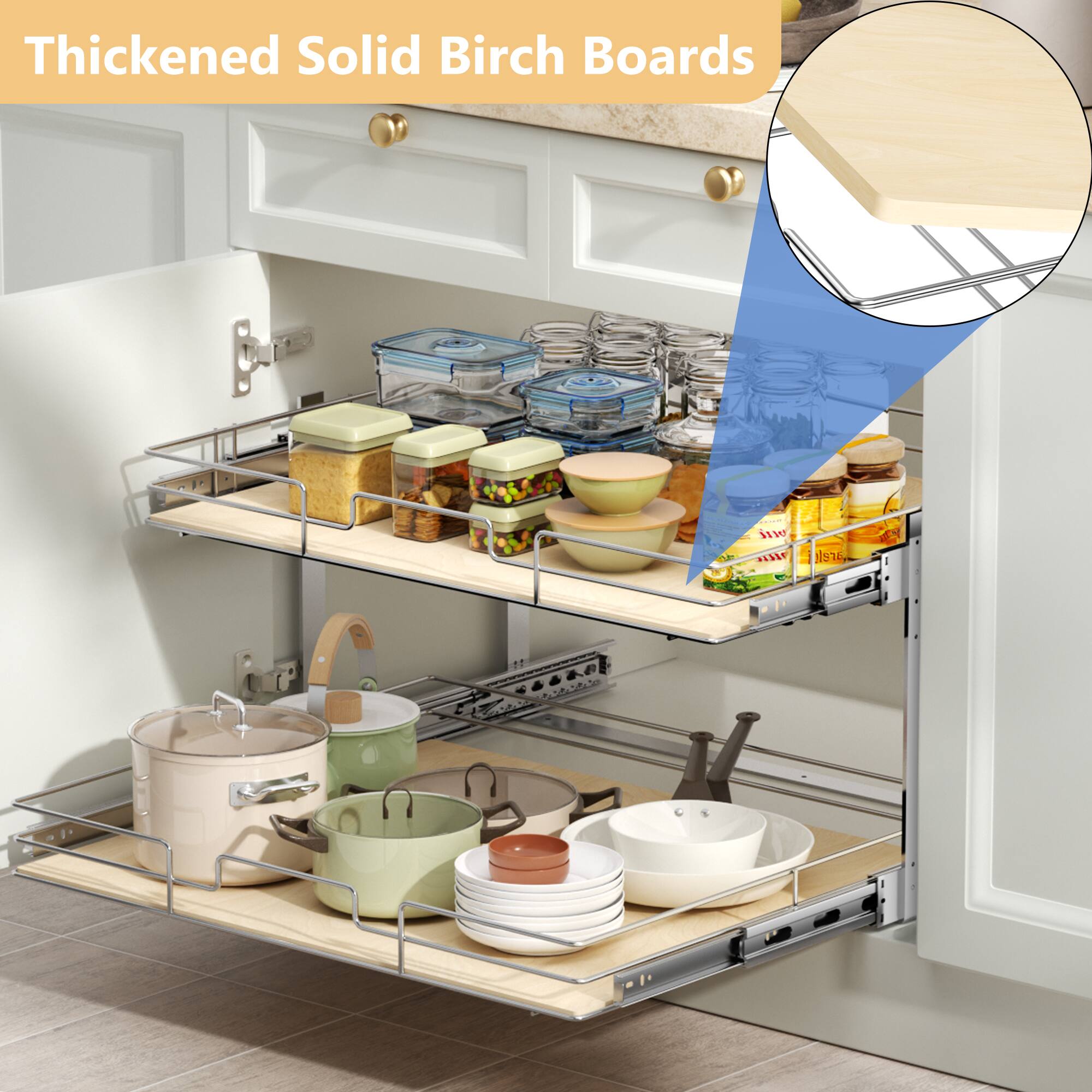Thickened Solid Birch Boards