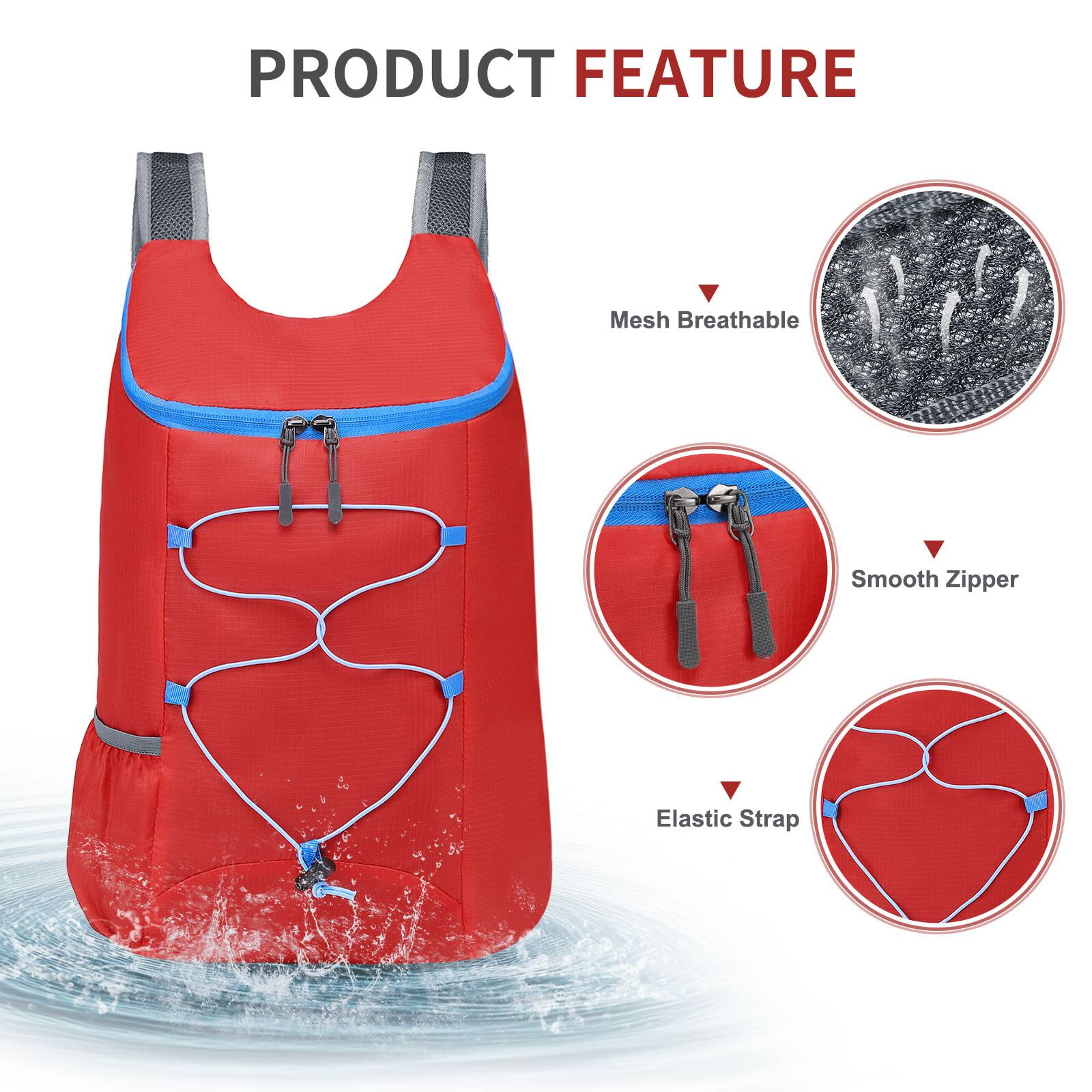 PRODUCT FEATURE

- Mesh Breathable
- Smooth Zipper
- Elastic Strap