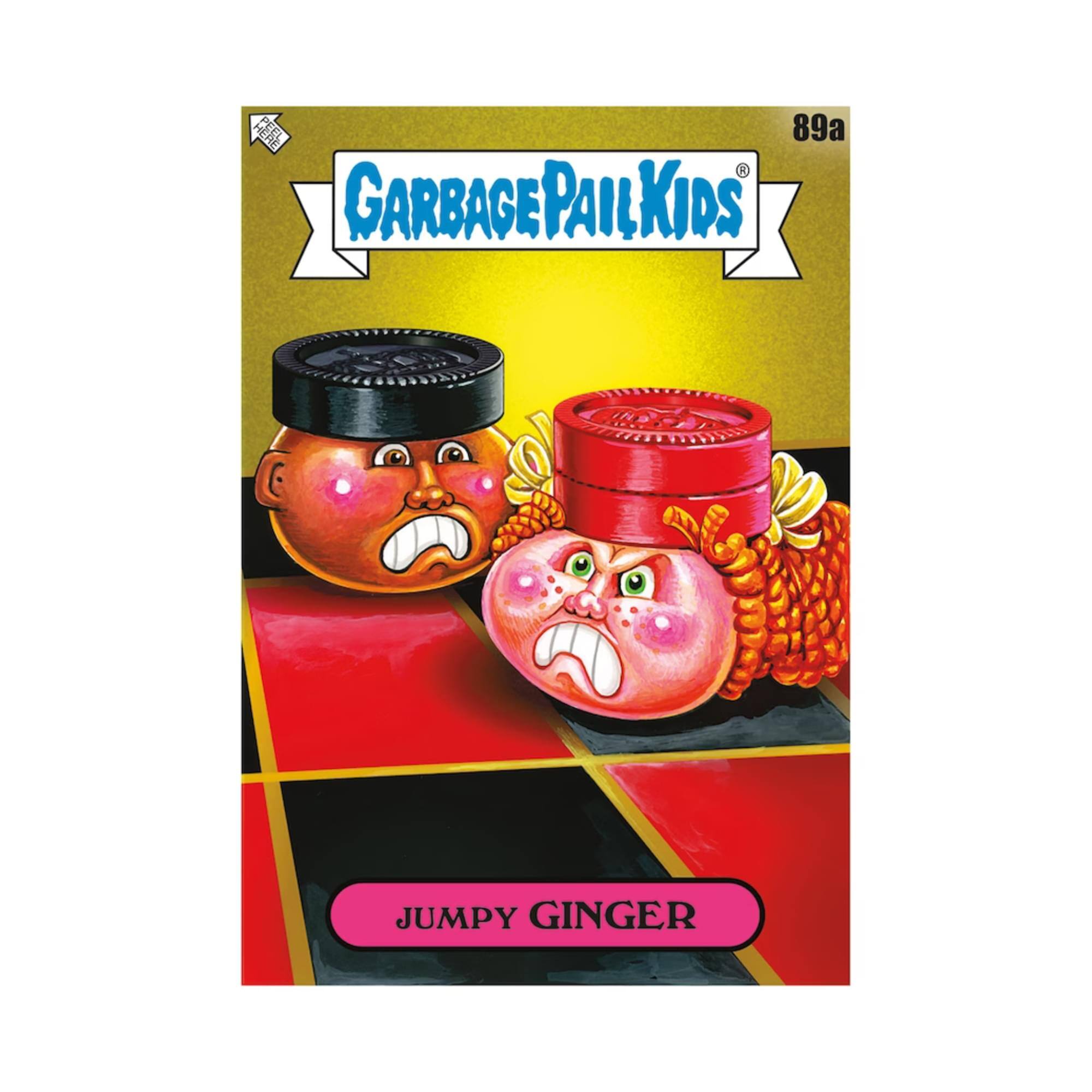 89a Garbage Pail Kids Jumpy Ginger