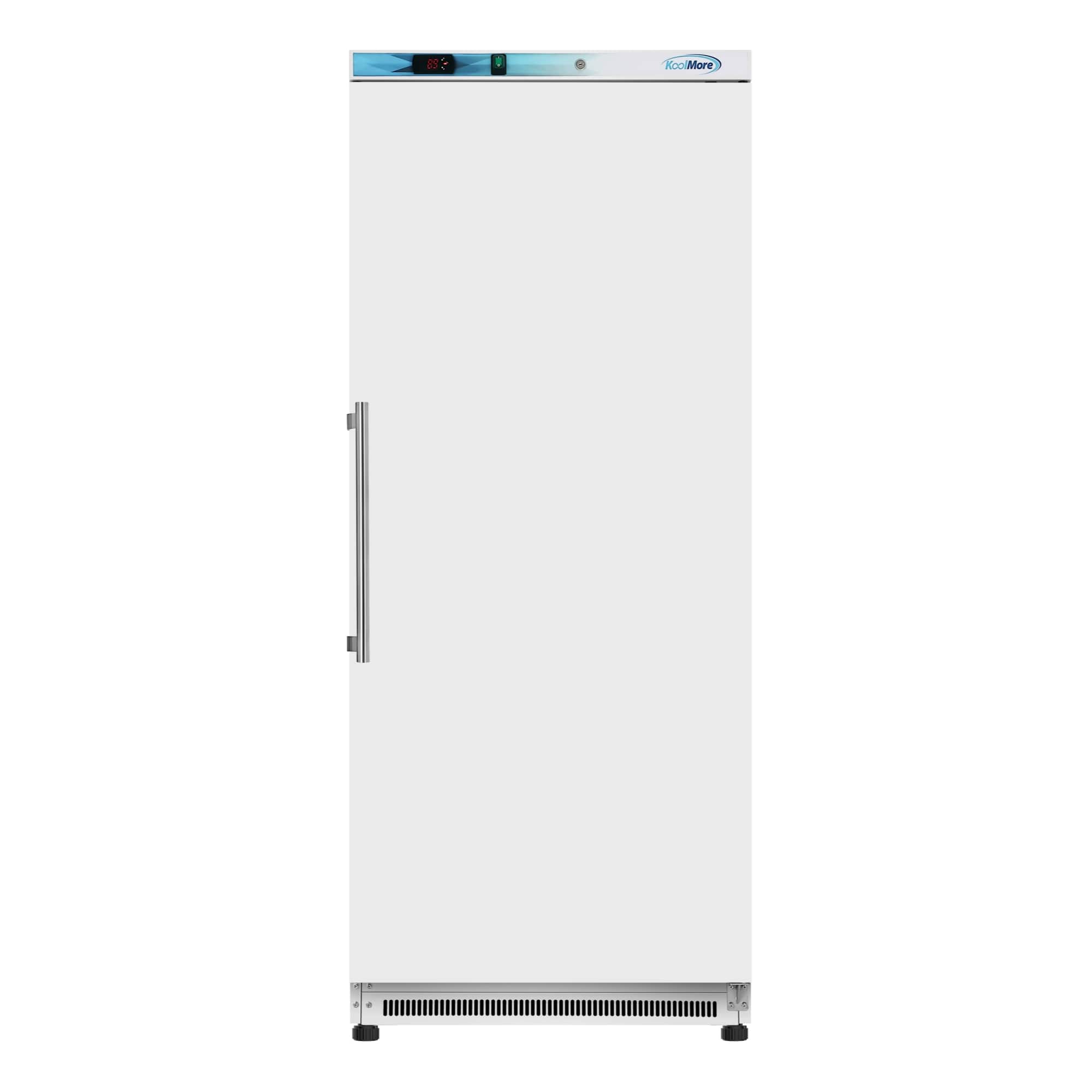 Front. Koolmore - 21 Cu. ft. Commercial Reach-in Freezer in White Manual Defrost (KM-FMD20WH) - White.