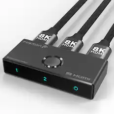 HDMI 8K fosmon Bi-Directional Switch HDMI 8K HDMI 8K 1 2 8K