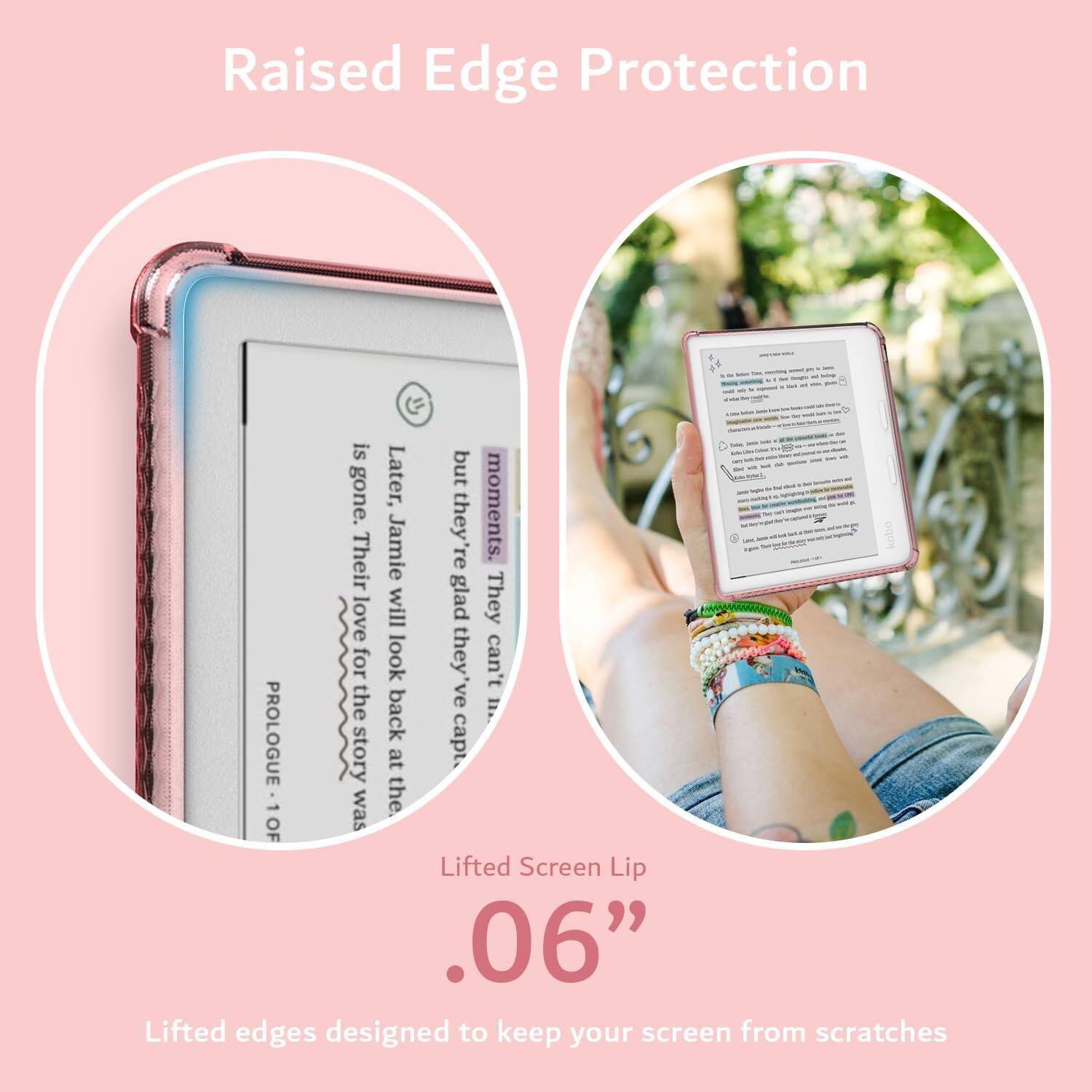 Raised Edge Protection

Later, but gone. moments. Their Jamie they're love will glad They for look they've can't the back la PROLOGUE story at capt - was the.

Lifted Screen Lip .06" 

Lifted edges designed to keep your screen from scratches