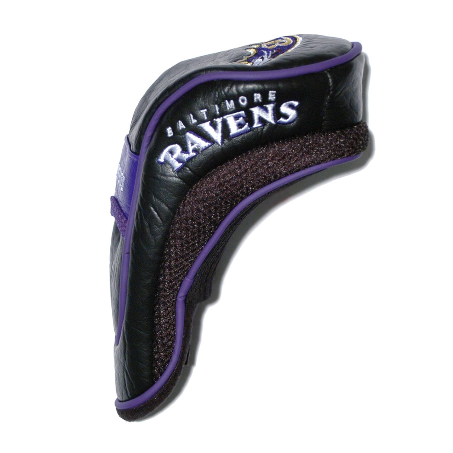 Alt View 1. Team Golf - Baltimore Ravens Hybrid Club Cover - Multicolor.