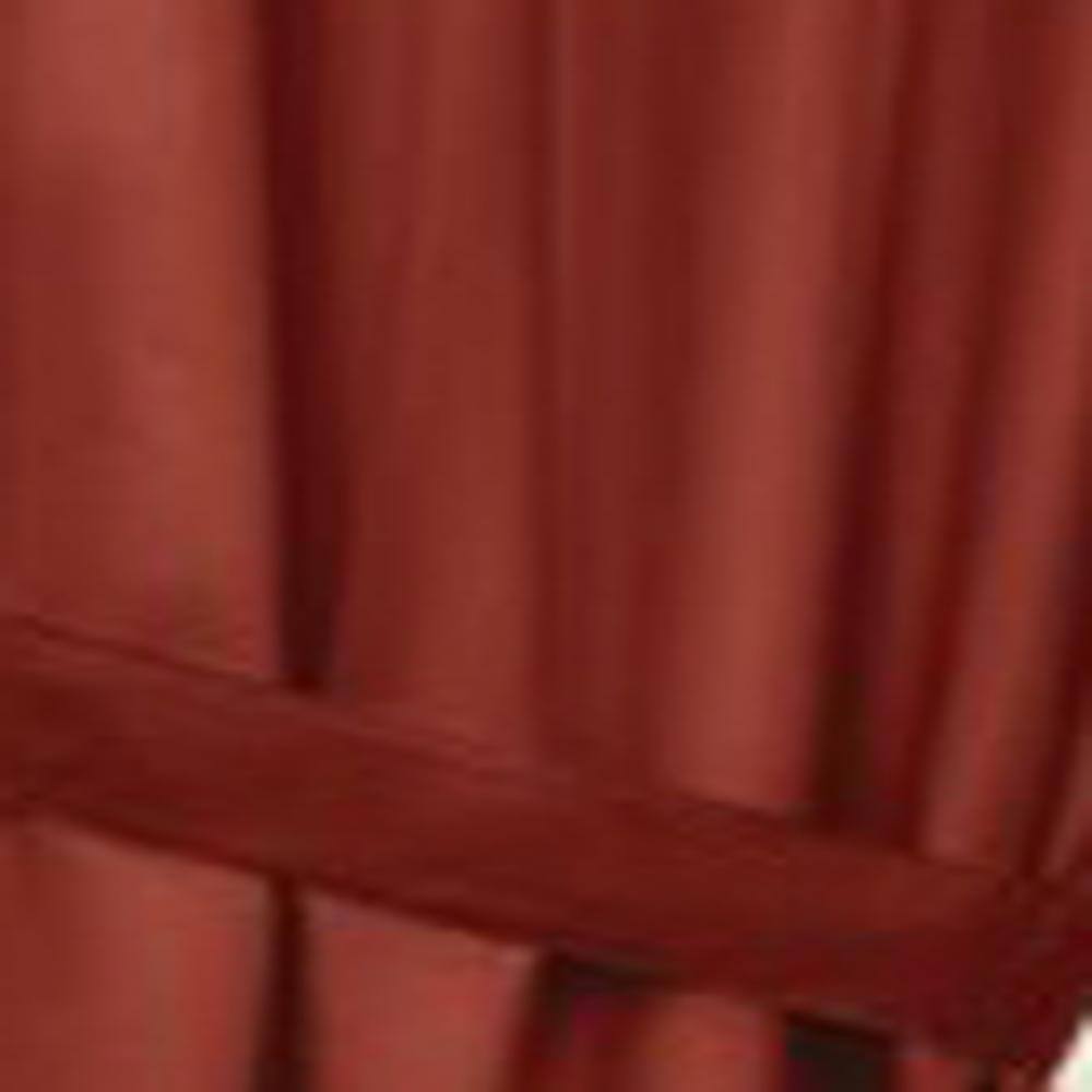 Left. Commonwealth Home Fashions - Commonwealth Thermalogic Prescott Energy Efficient 5 Piece Window Curtain Set - 80x63" - Burgundy - Burgundy.