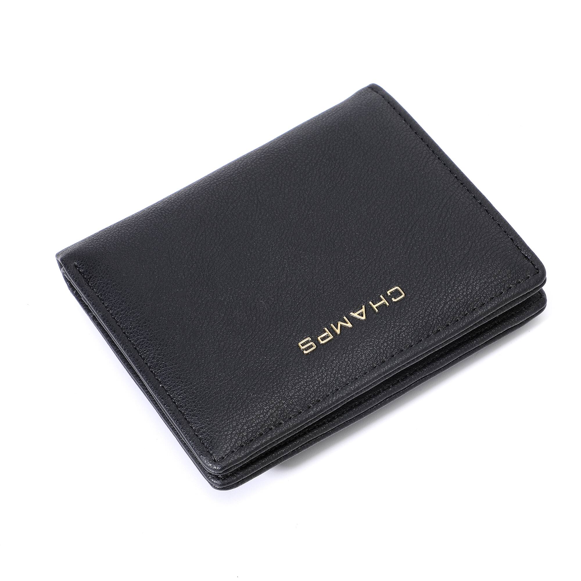 Alt View 3. Champs - Iconic Collection Hybrid Wallet - Black.