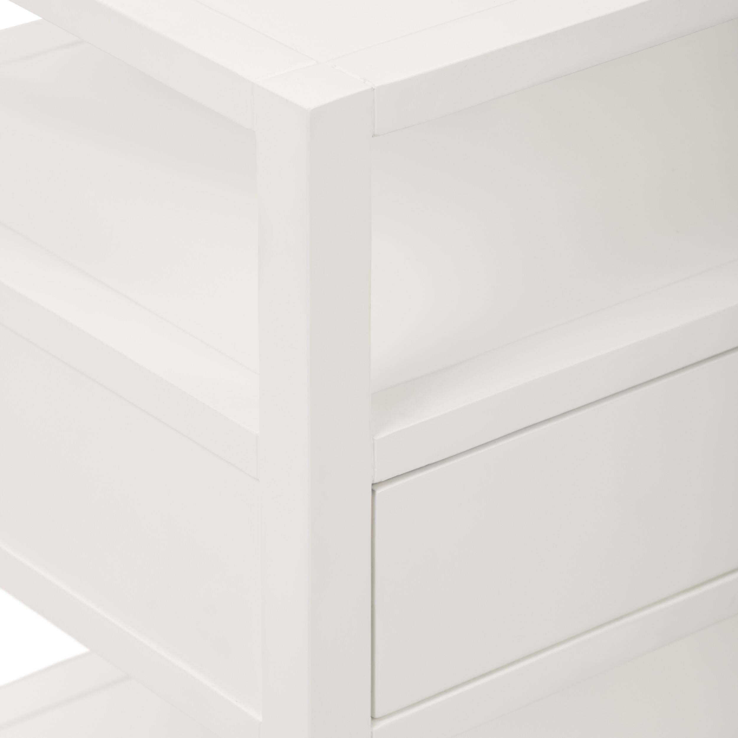 Alt View 16. Finch - Lockwood Side Table - White.