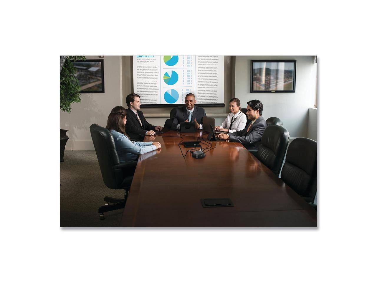 Alt View 4. Belkin - Belkin AVC004BK-BL USB-C Adapter - 100W, USB 3.0, HDMI, VGA, RJ-45 - Black.