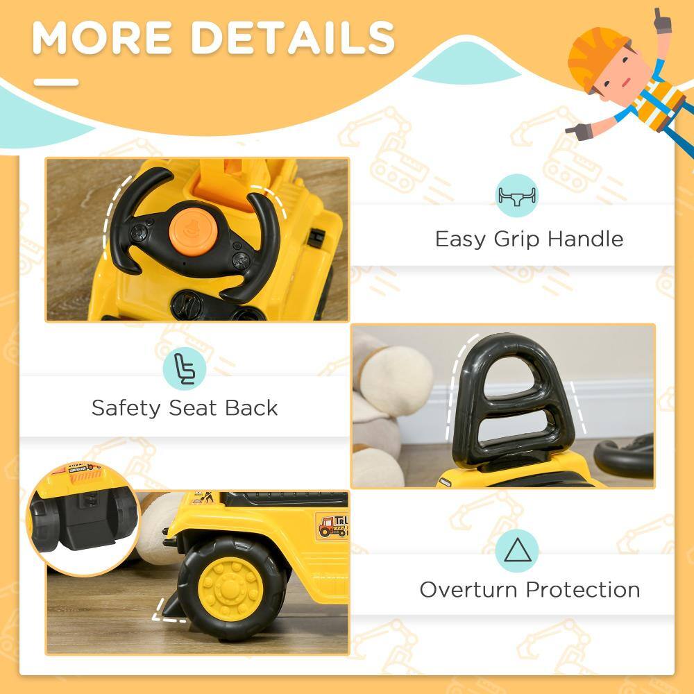 MORE DETAILS

- Easy Grip Handle
- Safety Seat Back
- Overturn Protection