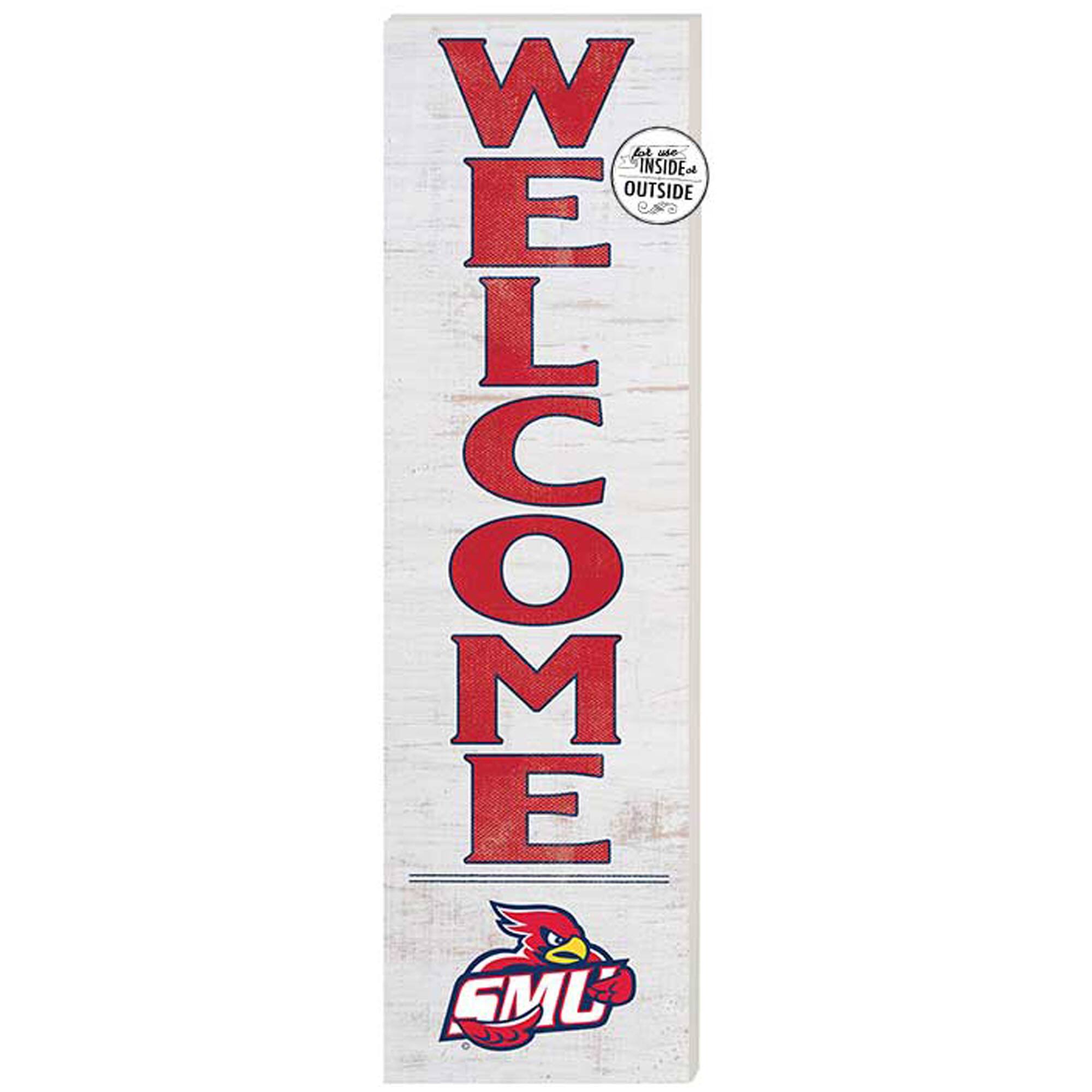 St. Mary's Cardinals 10'' x 35'' Indoor/Outdoor Welcome Sign