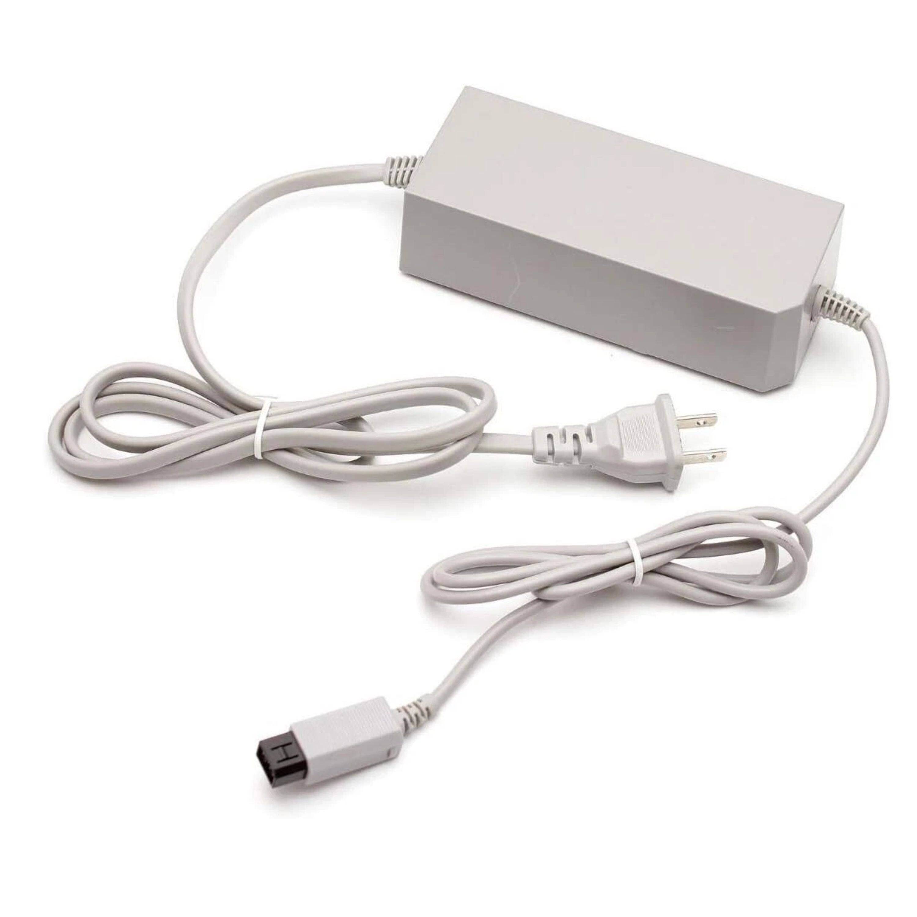 Angle. Kitcheniva - AC Adapter For Nintendo Wii - Gray.