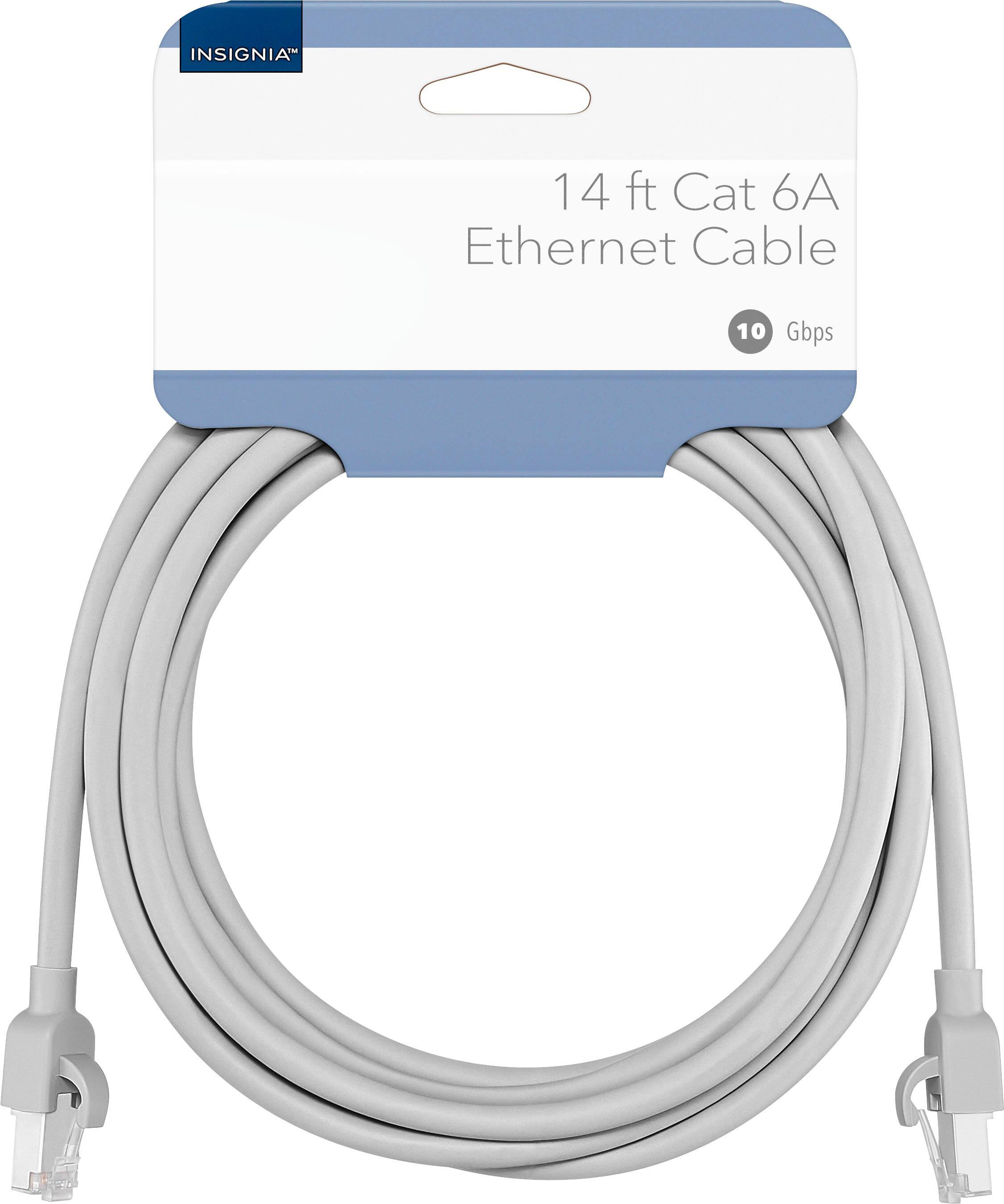 INSIGNIA™

14 ft Cat 6A Ethernet Cable

10 Gbps