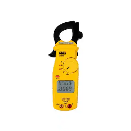 UEi DL569 - D my * OFF SELECT 0.569 m o T L.3J COM CATIV =300% - CATIB . 600V 2000 DA MAX