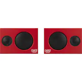 NORD - Piano Monitors V2 Active Stereo Speakers (Pair) AMS-NPIANO-MONITOR-V - Red