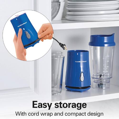 Beach Hamilton 00 1  
Hamilton Beach 0 8 o 200  
Easy storage  
With cord wrap and compact design