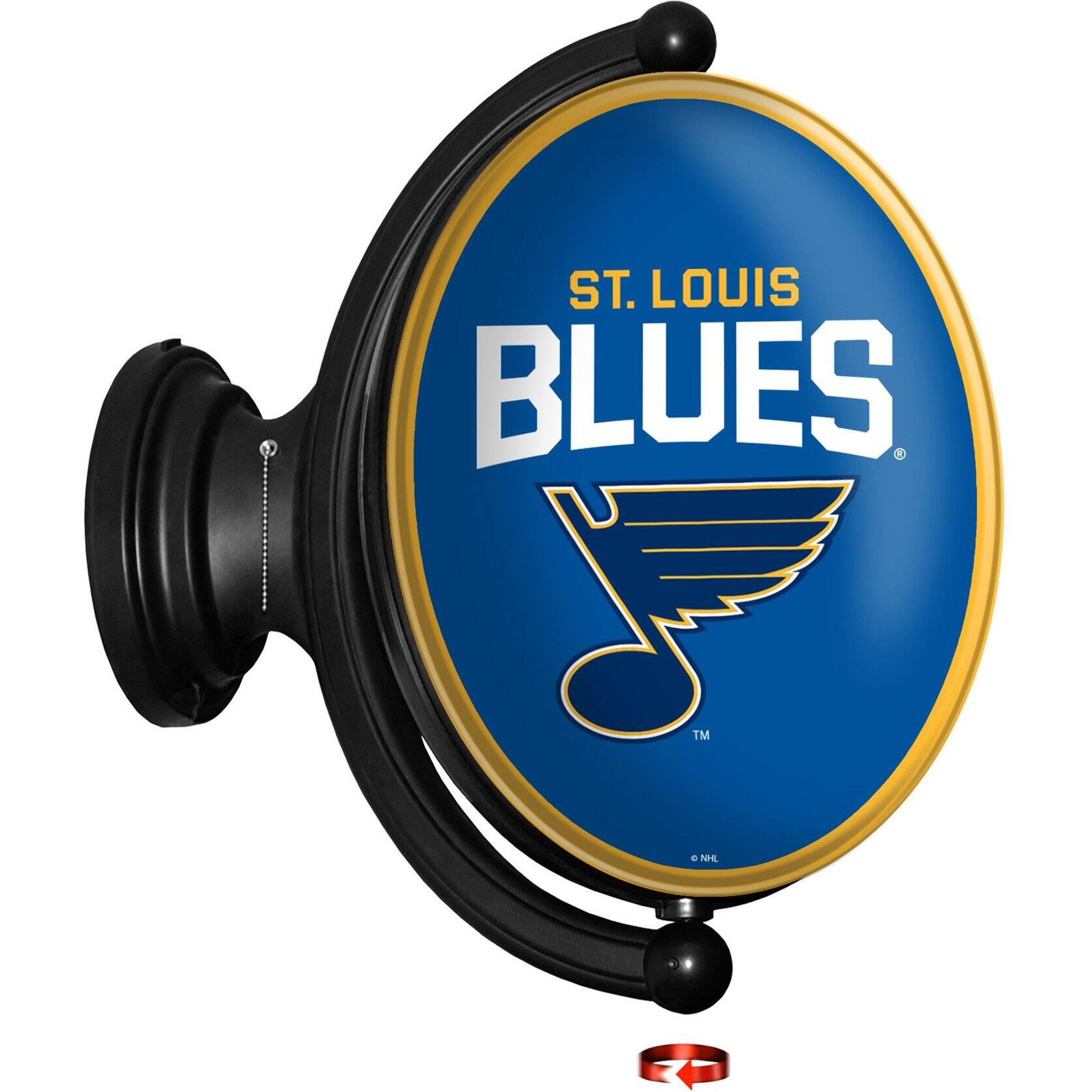 St. Louis Blues 23'' x 21'' Illuminated Rotating Wall Sign