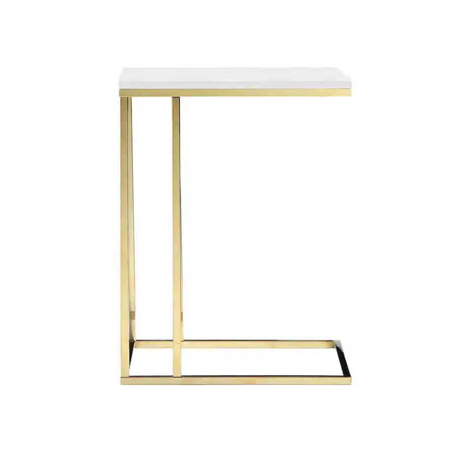 Tray Table Base Manhattan Lane Zen 23 Inch Side End Tray Table, Tray Top, Steel Base ...