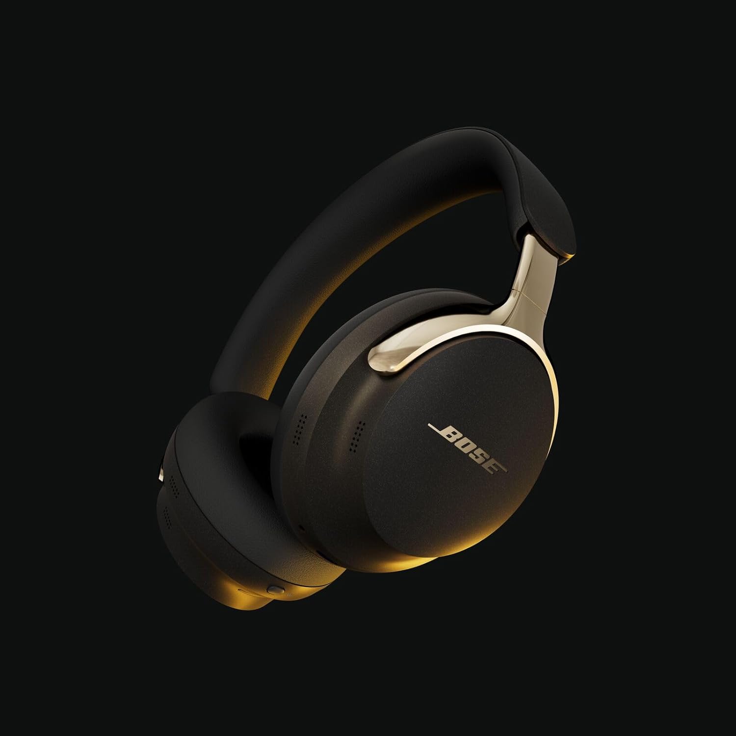 Alt View 2. Bose - Bose QuietComfort Ultra Bluetooth Headphones (2nd Gen) Bundle with Fast Charger, Noise Cancelling (Desert Gold) - Desert Gold.