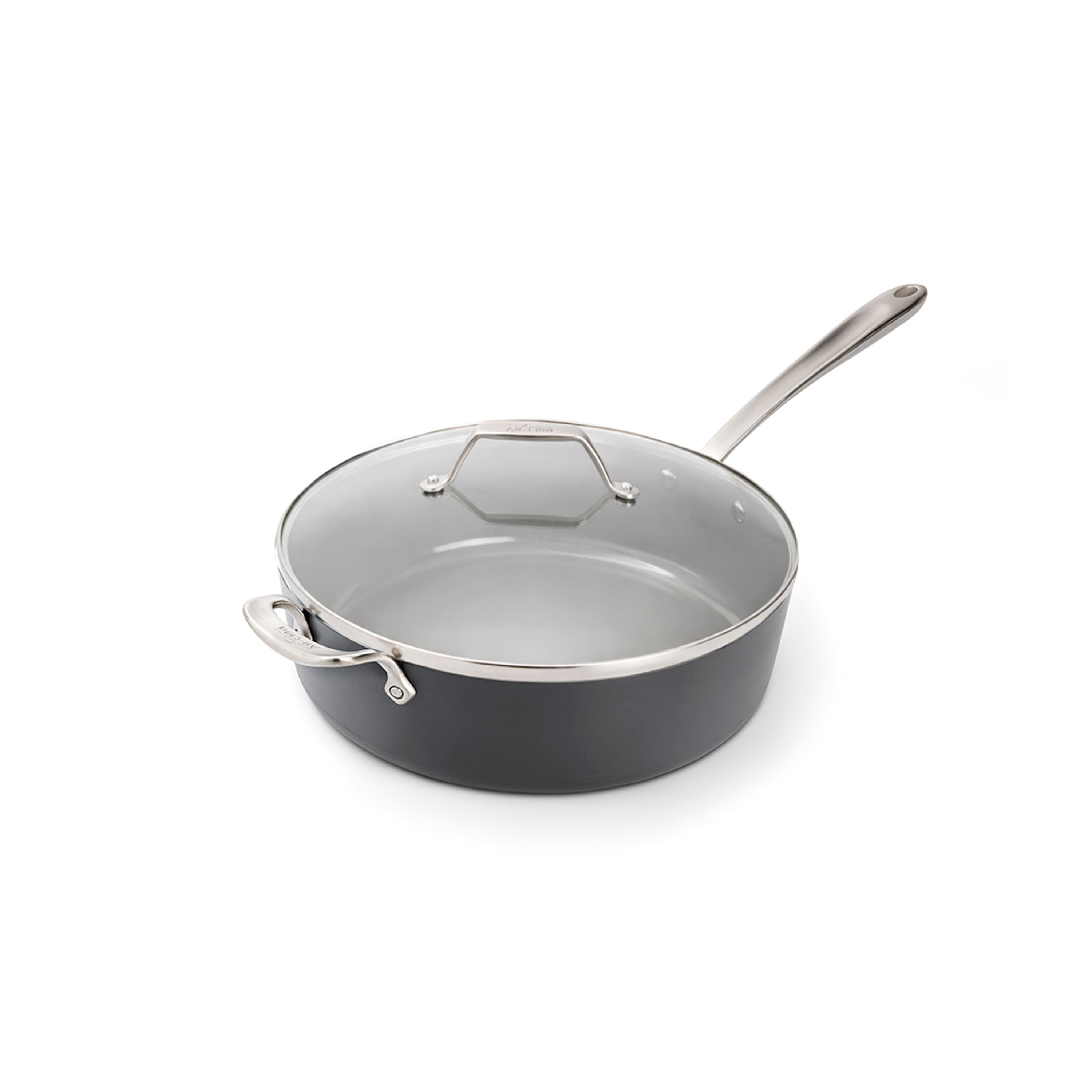 All Clad - All-Clad 6qt HA1® Ceramic Nonstick Sauté Pan with Lid, Light - Gray