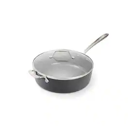 All Clad - All-Clad 6qt HA1® Ceramic Nonstick Sauté Pan with Lid, Light - Gray