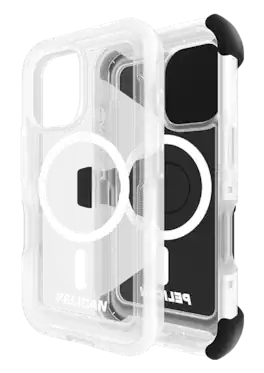 Pelican - Voyager MagSafe Case and Holster - iPhone 16 - Clear