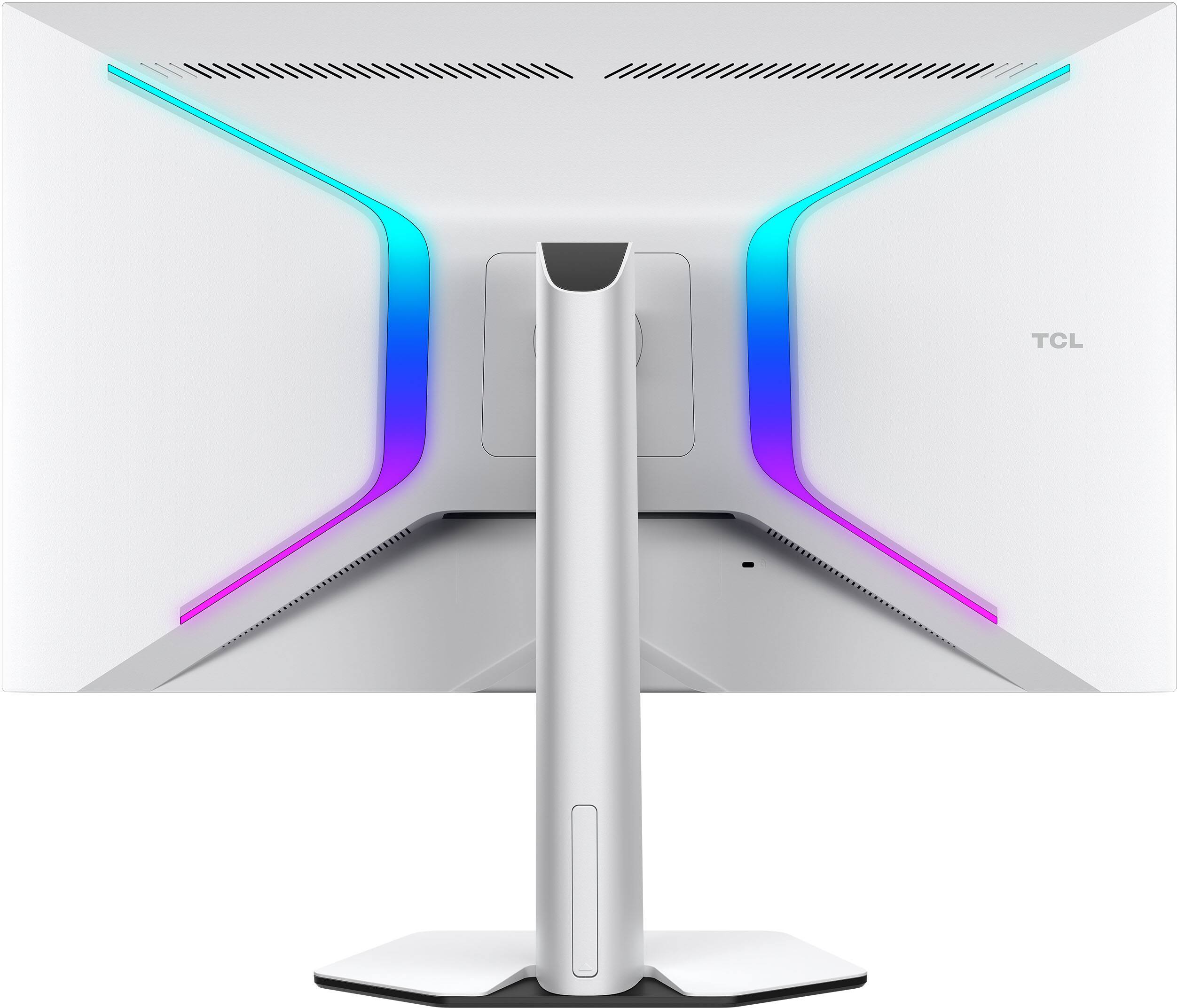 Alt View 21. TCL - 32" R84 Series 4K UHD HDR QD-Mini LED Gaming Monitor - Black and White.