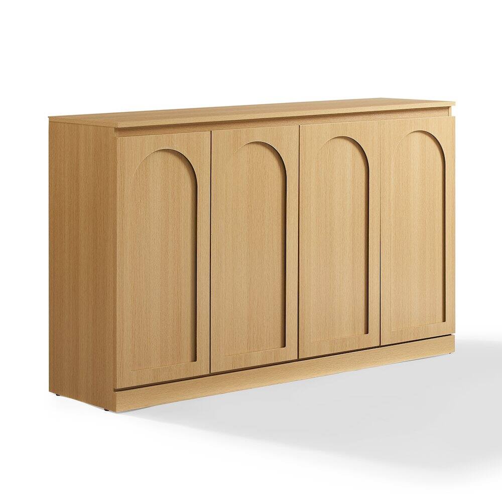 Alt View 1. Crosley Furniture - Marco Sideboard - Ash.