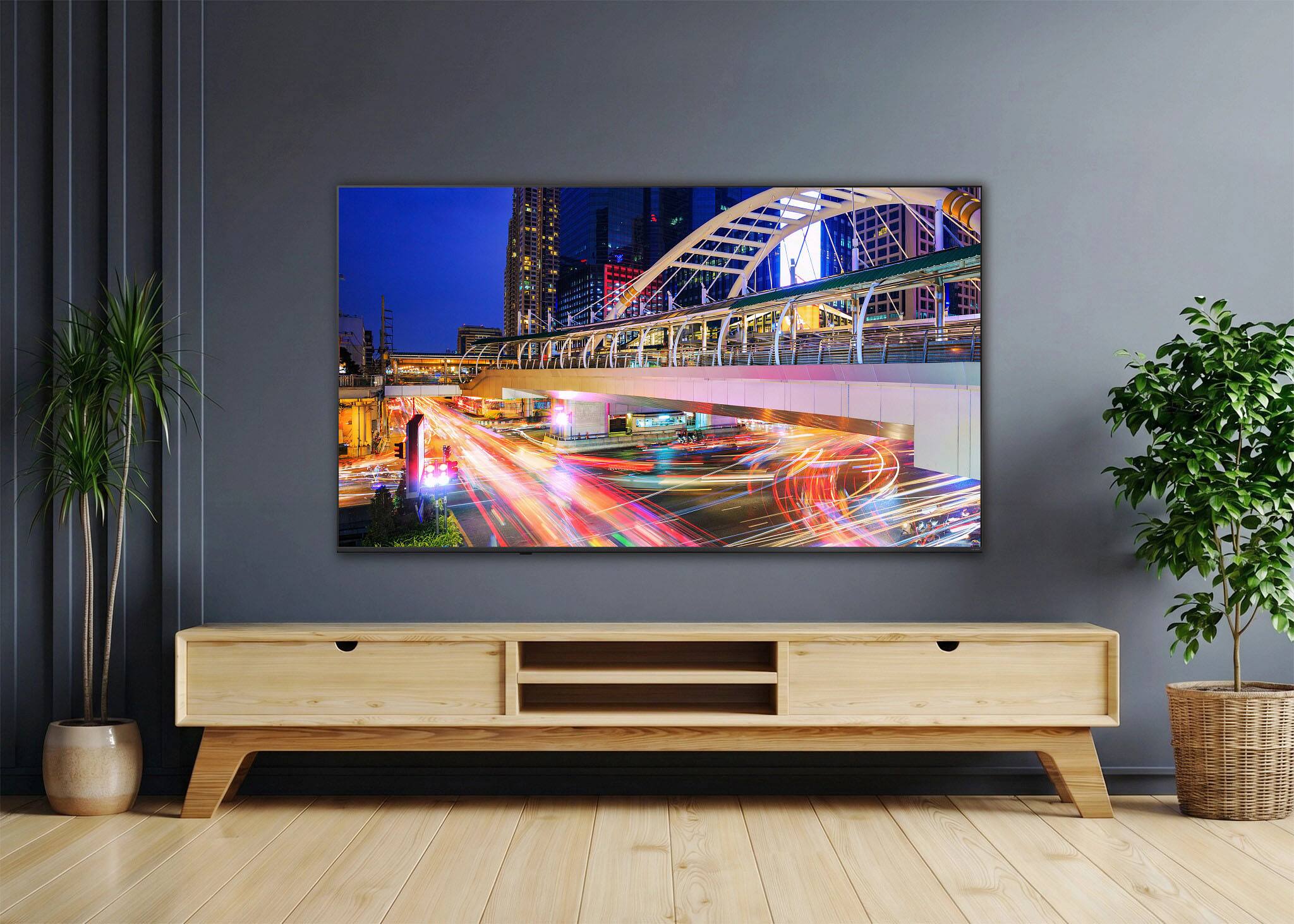 Alt View 21. LG - 85" Class 75B Series QNED AI Mini LED 4K Smart webOS TV (2026).