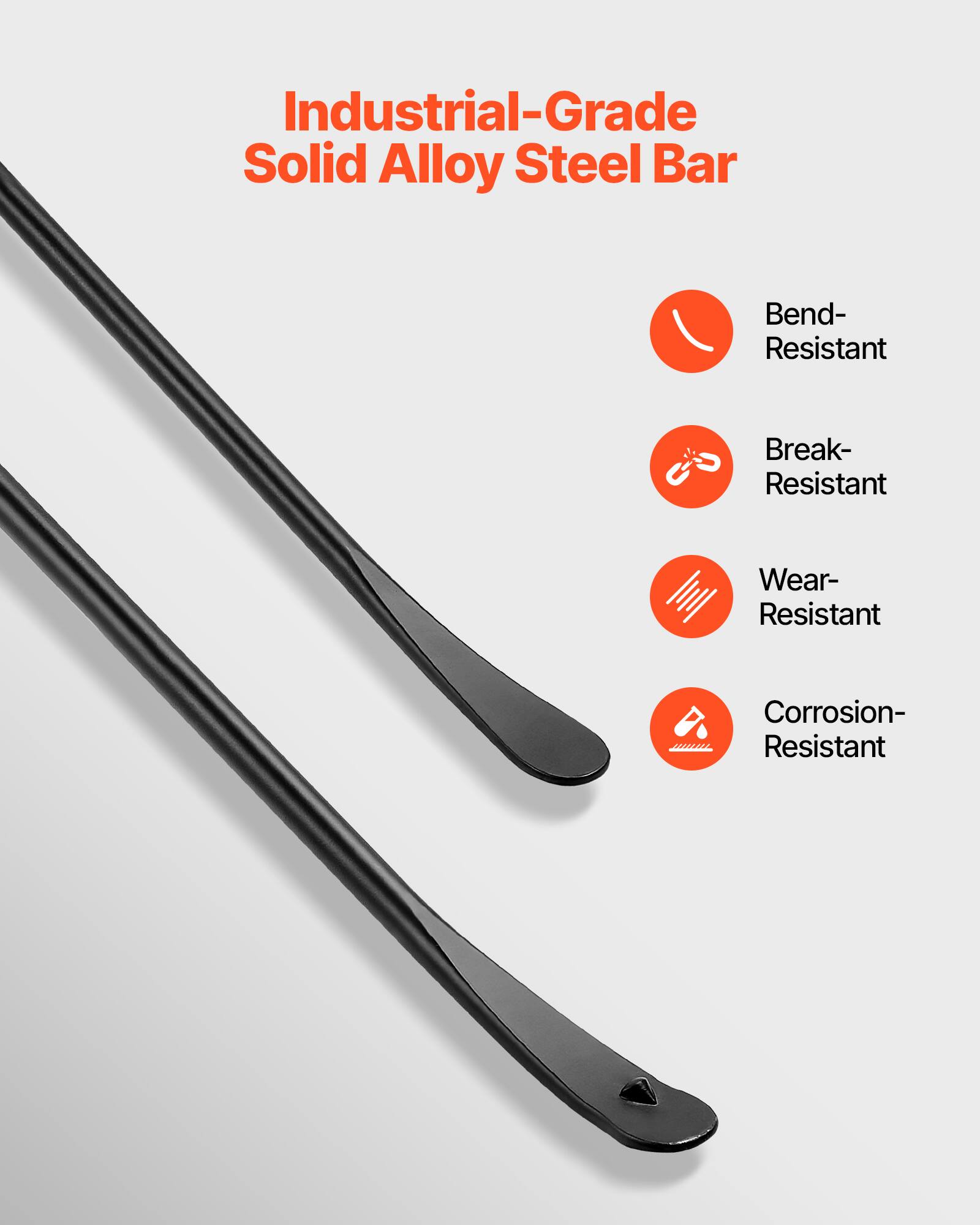 Industrial-Grade Solid Alloy Steel Bar

- Bend-Resistant
- Break-Resistant
- Wear-Resistant
- Corrosion-Resistant