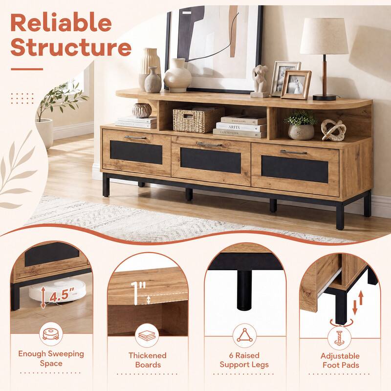 Reliable Structure

ARITA
4.5"
111

Enough Sweeping Space
Thickened Boards
6 Raised Support Legs
Adjustable Foot Pads