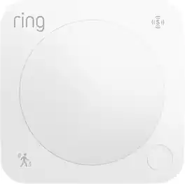 Ring - Motion Detector (newest model) – On Amazon Sidewalk, no hub needed, Pro Monitoring (sold separately) - White