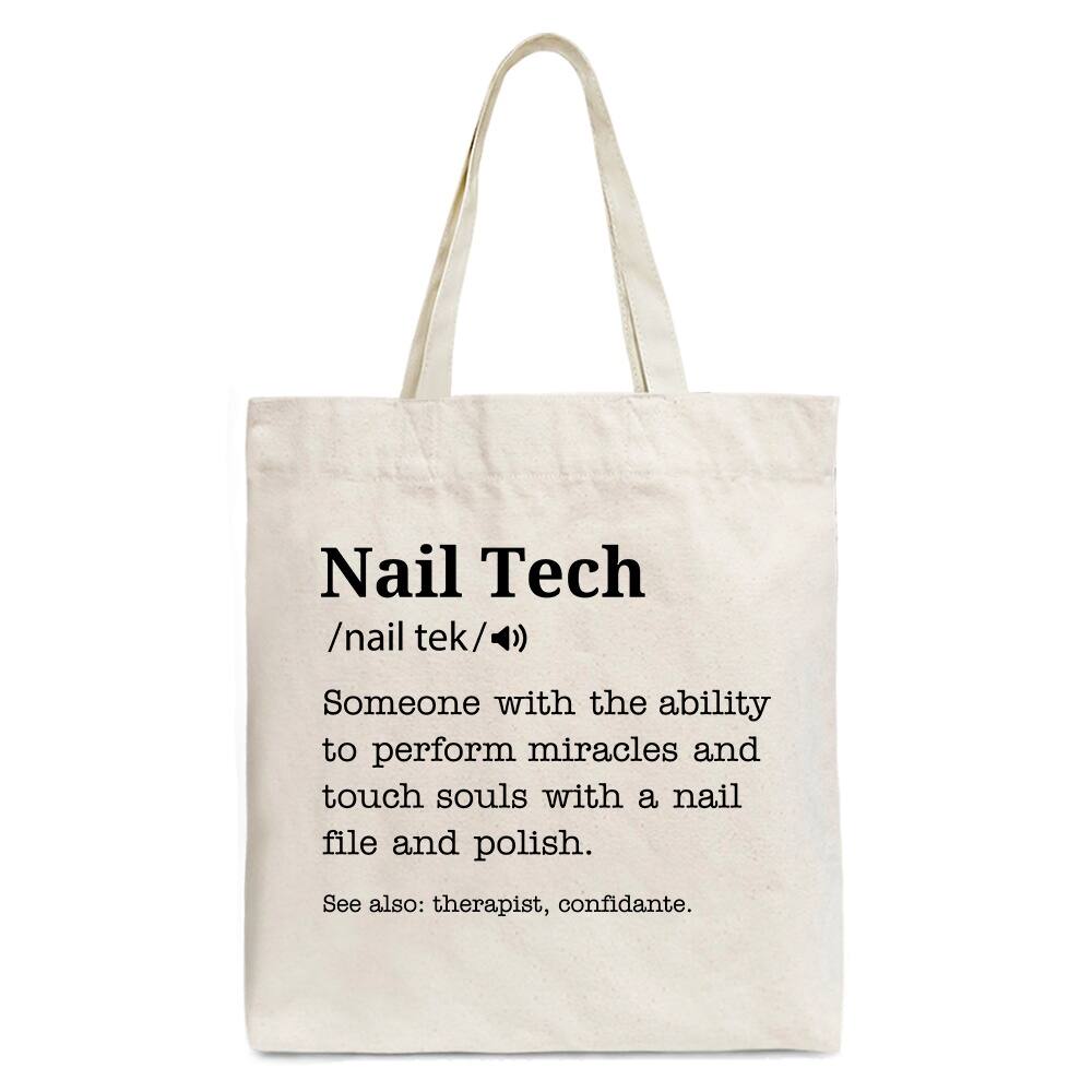 Nail Tech  
/nail tek/  

Someone with the ability to perform miracles and touch souls with a nail file and polish.  
See also: therapist, confidante.