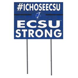 Jardine - ECSU Vikings 18'' x 24'' I Chose Lawn Sign - Blue