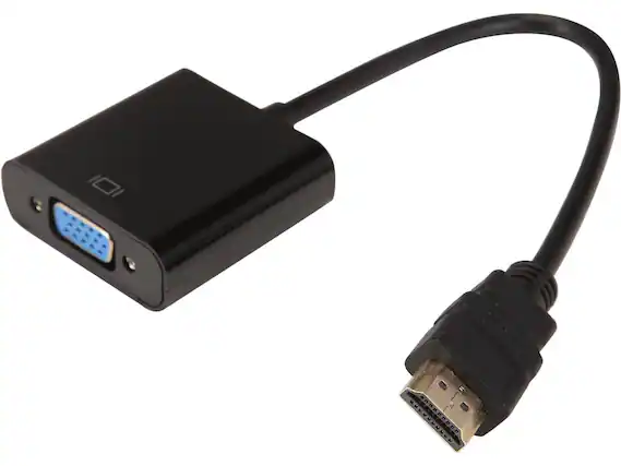 Front. Nippon Labs - Nippon Labs HDMI to VGA Adapter with 3.5mm Audio, 1080p, for PC/Laptop.