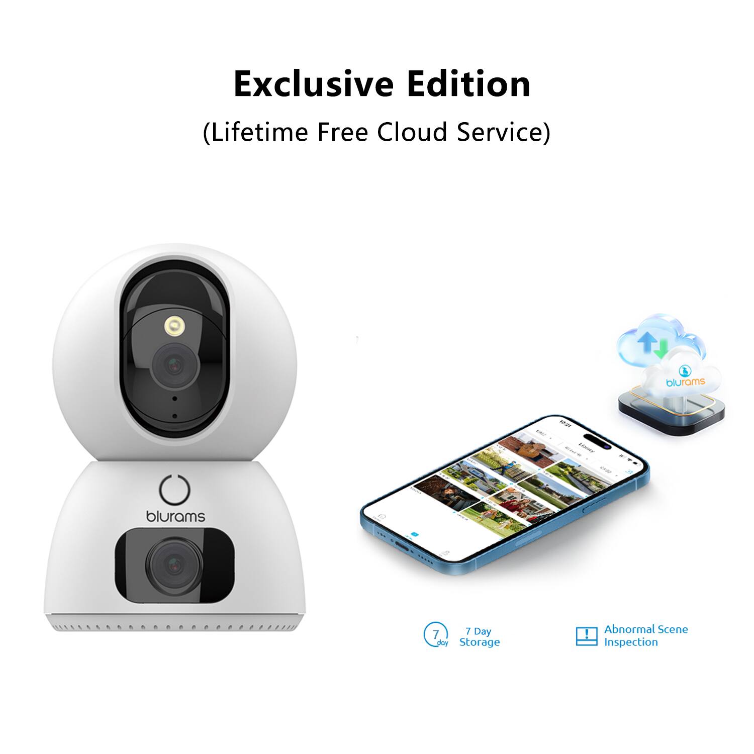 Exclusive Edition (Lifetime Free Cloud Service)

blurams

PXP

2/21 WWW. ANOT

blurams

7 Day Storage

Abnormal Scene Inspection