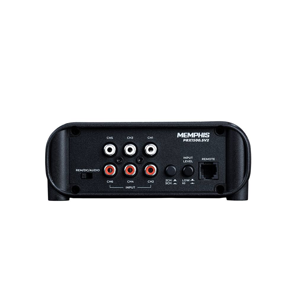 CH1 CH2 CH3 CH4 CH5 CH6 MEMPHIS PRX1500.5V2 INPUT LEVEL REMOTE REM/DC/AUDIO CHE CH& INPUT CH2 2CH SCH LOW HI