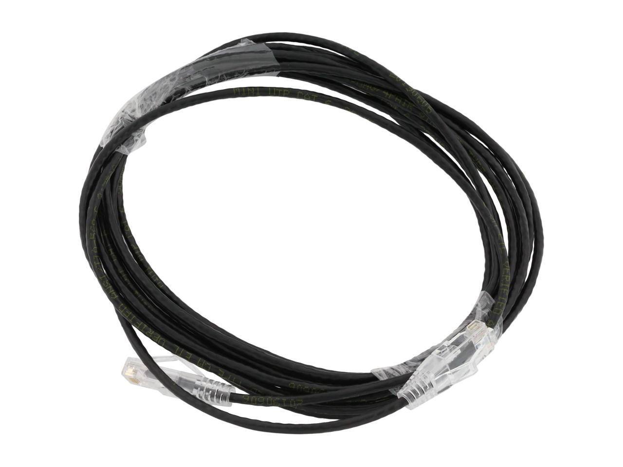 Alt View 1. Nippon Labs - Nippon Labs 28 AWG Snagless Cat6 Ethernet Cable - 15ft, Black.