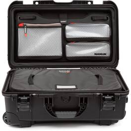 NANUK - Media 935 Wheeled Waterproof Hard Case w/N-Cubik 13L Insert, Black
