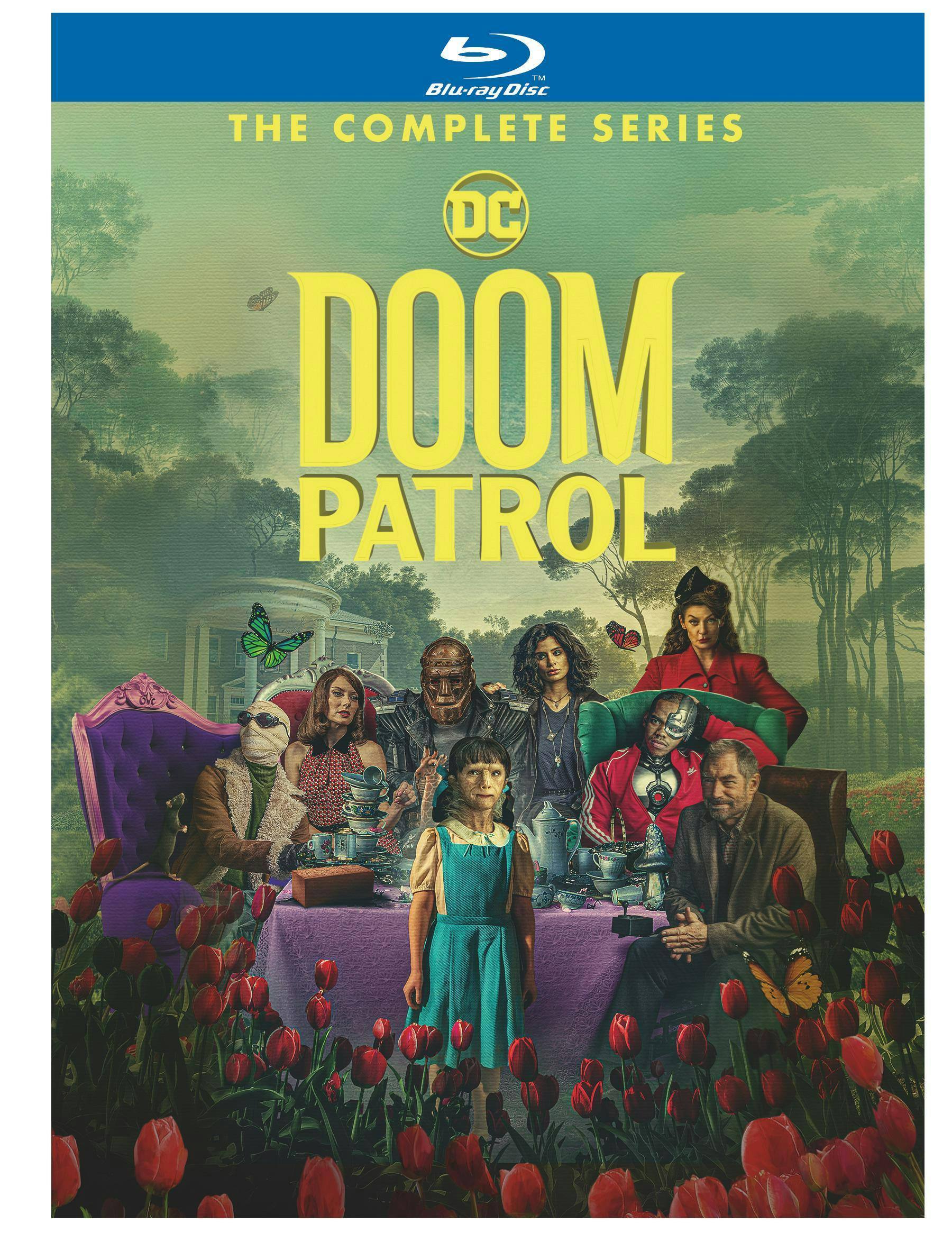 Front. Doom Patrol:The Complete Series [Blu-ray].